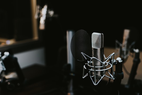 VozUp team podcast setup